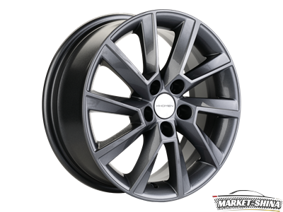 Khomen KHW1507 (Polo) 6 x 15 5*100 Et:40 Dia:57.1 Gray
