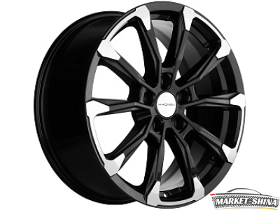 Khomen KHW1808 (Jolion) 7.5 x 18 5*114.3 Et:37 Dia:66.5 Black