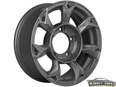 Khomen KHW1505 (Jimny) 5.5 x 15 5*139.7 Et:5 Dia:108.1 F-Silver-FP