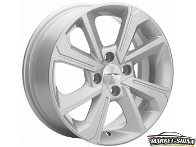 Khomen KHW1501 (Logan/Sandero/Xray) 6 x 15 4*100 Et:40 Dia:60.1 Gray