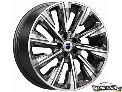 K&K Галего (КС1039) 7.5 x 19 5*114.3 Et:38 Dia:67.1 Алмаз черный