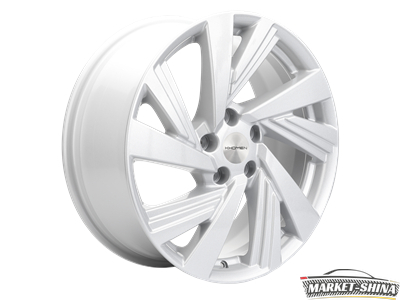 Khomen 1801 7.5 x 18 5*114.3 Et:50 Dia:66.1 F-Silver